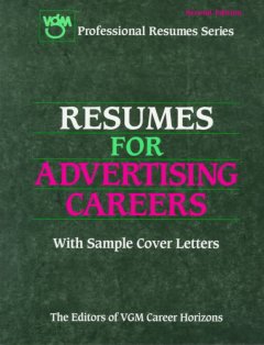 Resumes for advertising careers  Cover Image