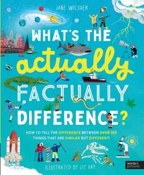 What's the actually factually difference? Book cover