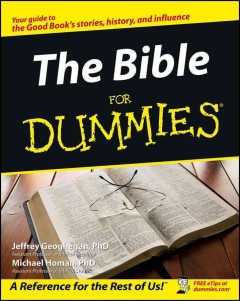 The Bible for dummies  Cover Image