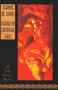 Death in lacquer red : a Hilda Johansson mystery  Cover Image